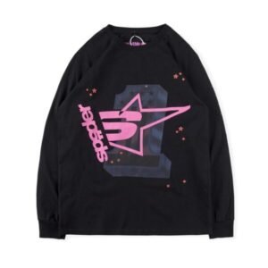 Punk Worldwide Sp5der Pink Sweatshirt front