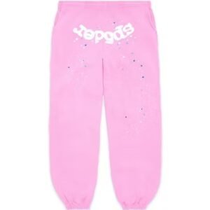 Sp5der Pink Sweatpants